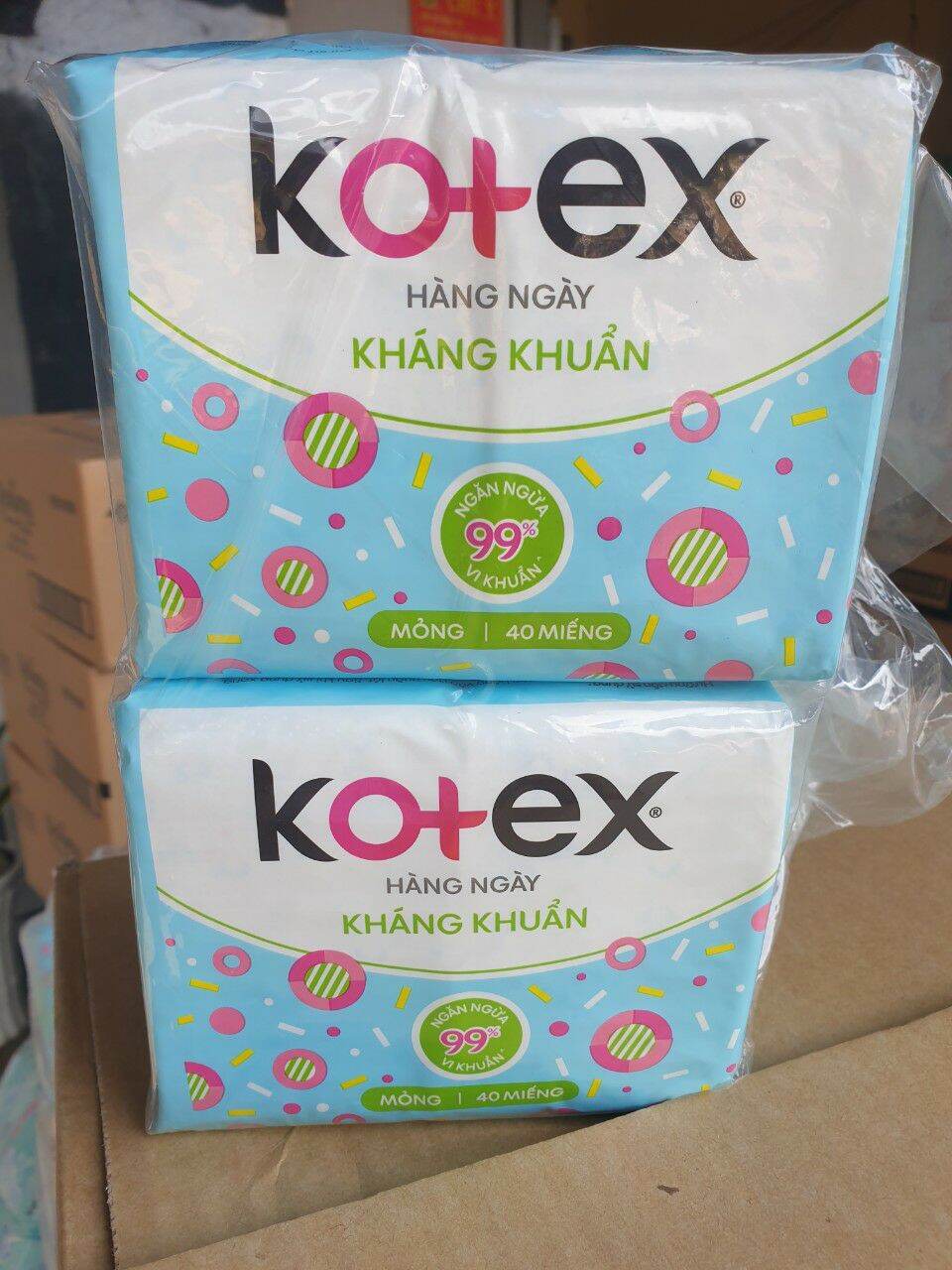 [HCM]Combo 4 gói BVS Kotex Hằng ngày 40 miếng