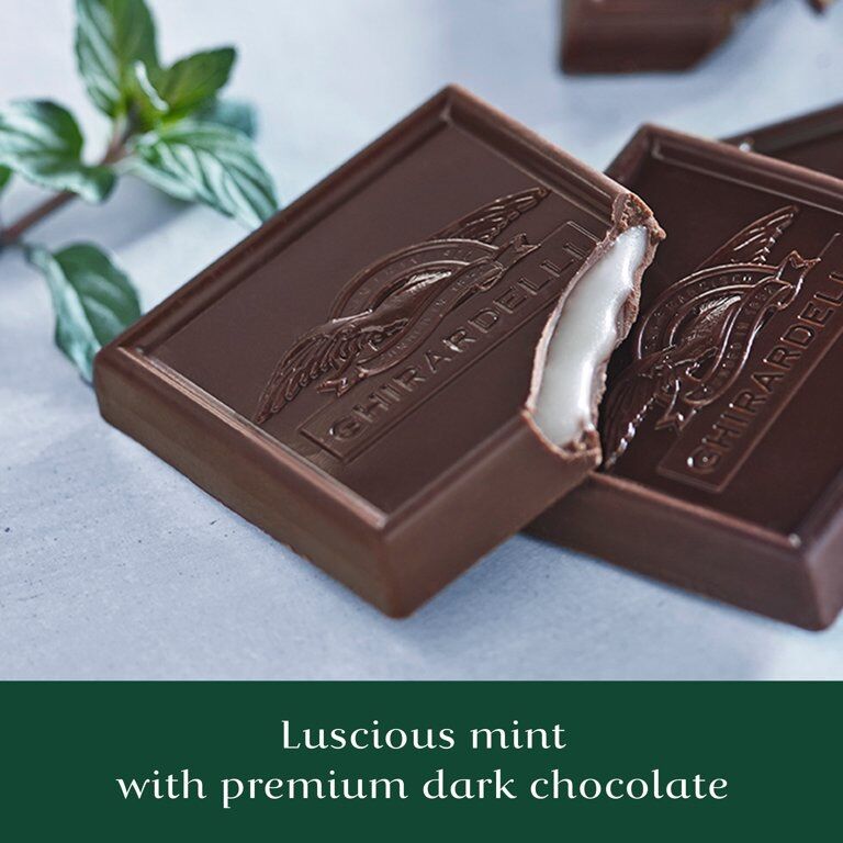 Chocolate cao cấp GHIRARDELLI Dark Chocolate Mint , 151g