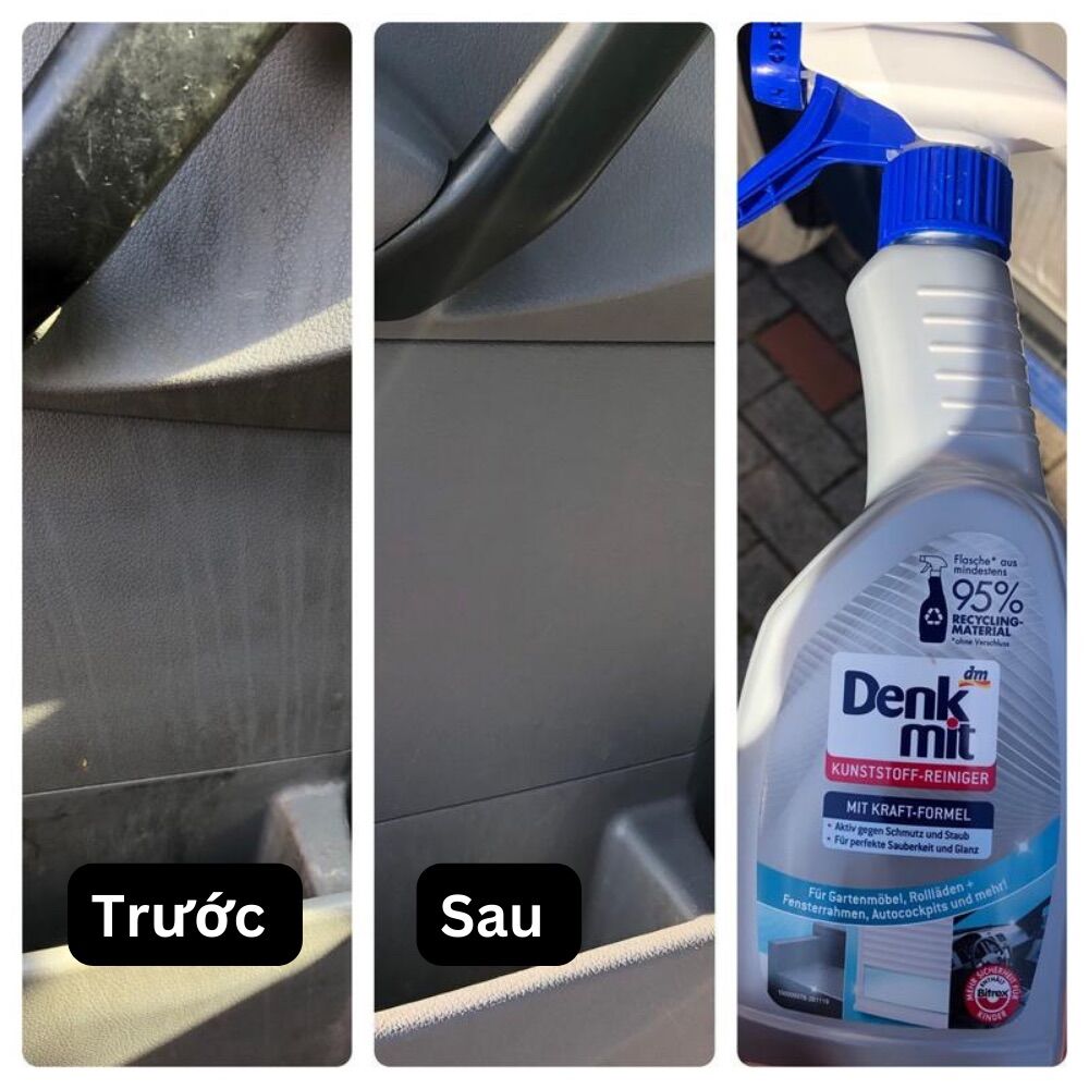 Dung Dịch Vệ Sinh Tẩy Rửa Bề Mặt Nhựa Denkmit [Hàng Đức]