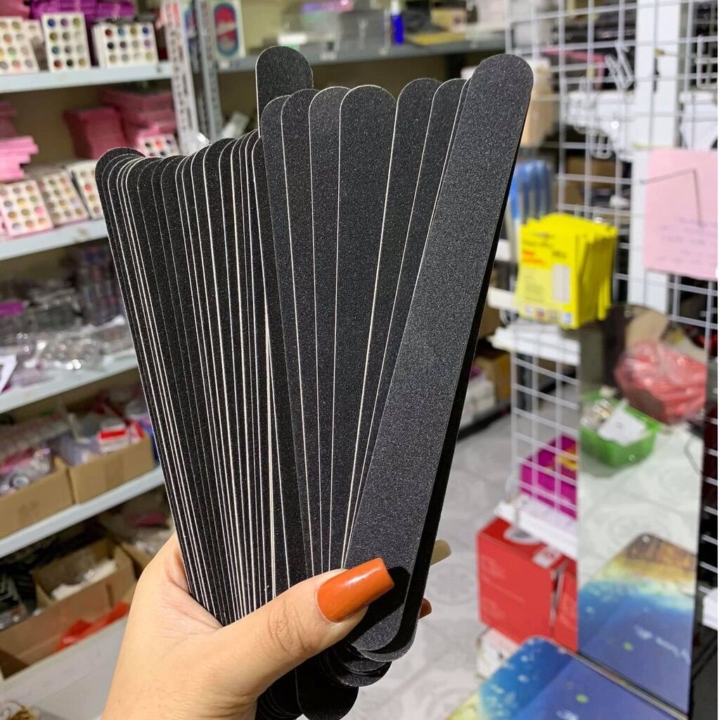 🔥Xả Kho_ 50 Cây Dũa Giấy làm Móng (Dài 13cm)