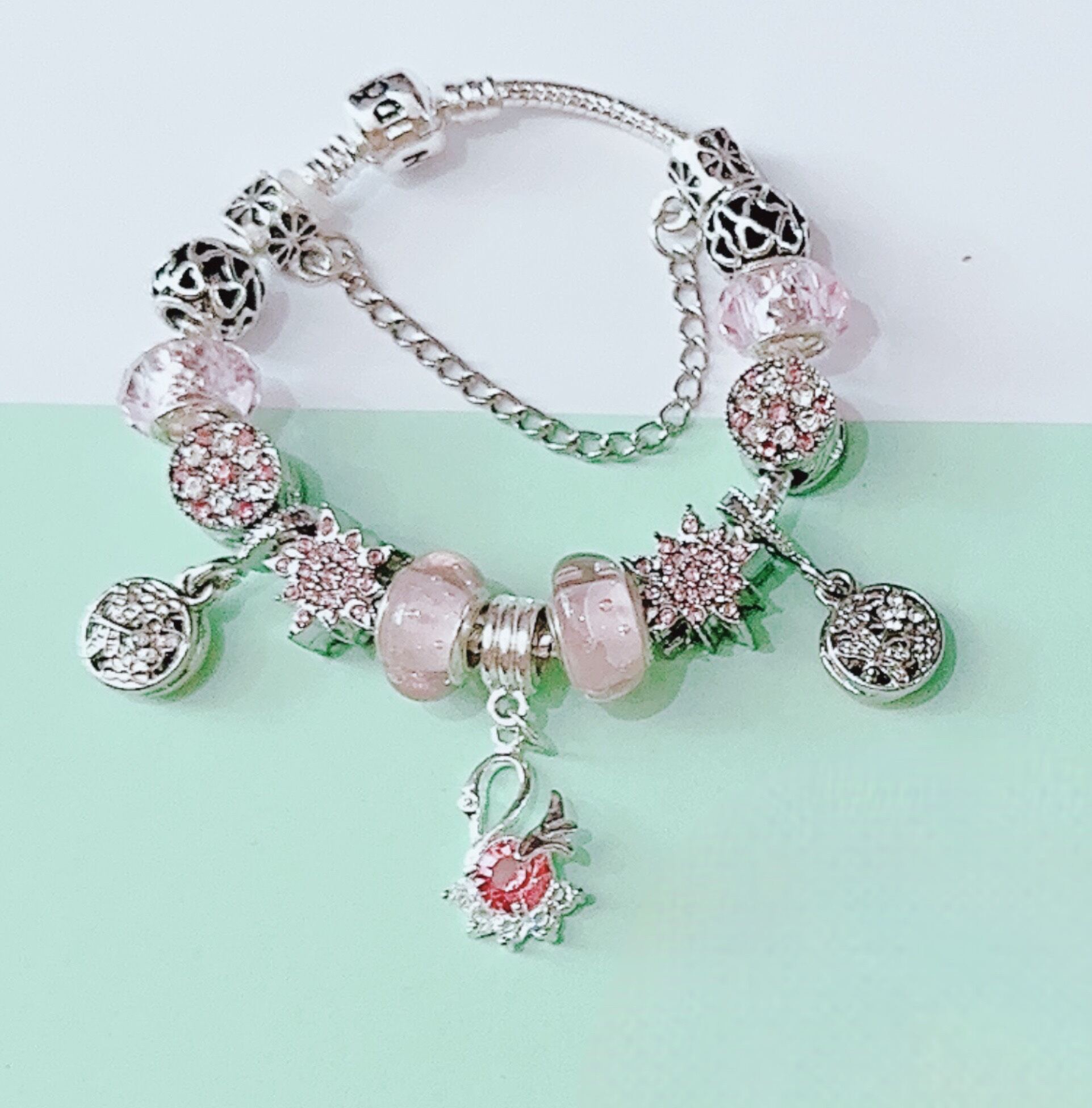Vòng tay charm bạc 925 cực cháy