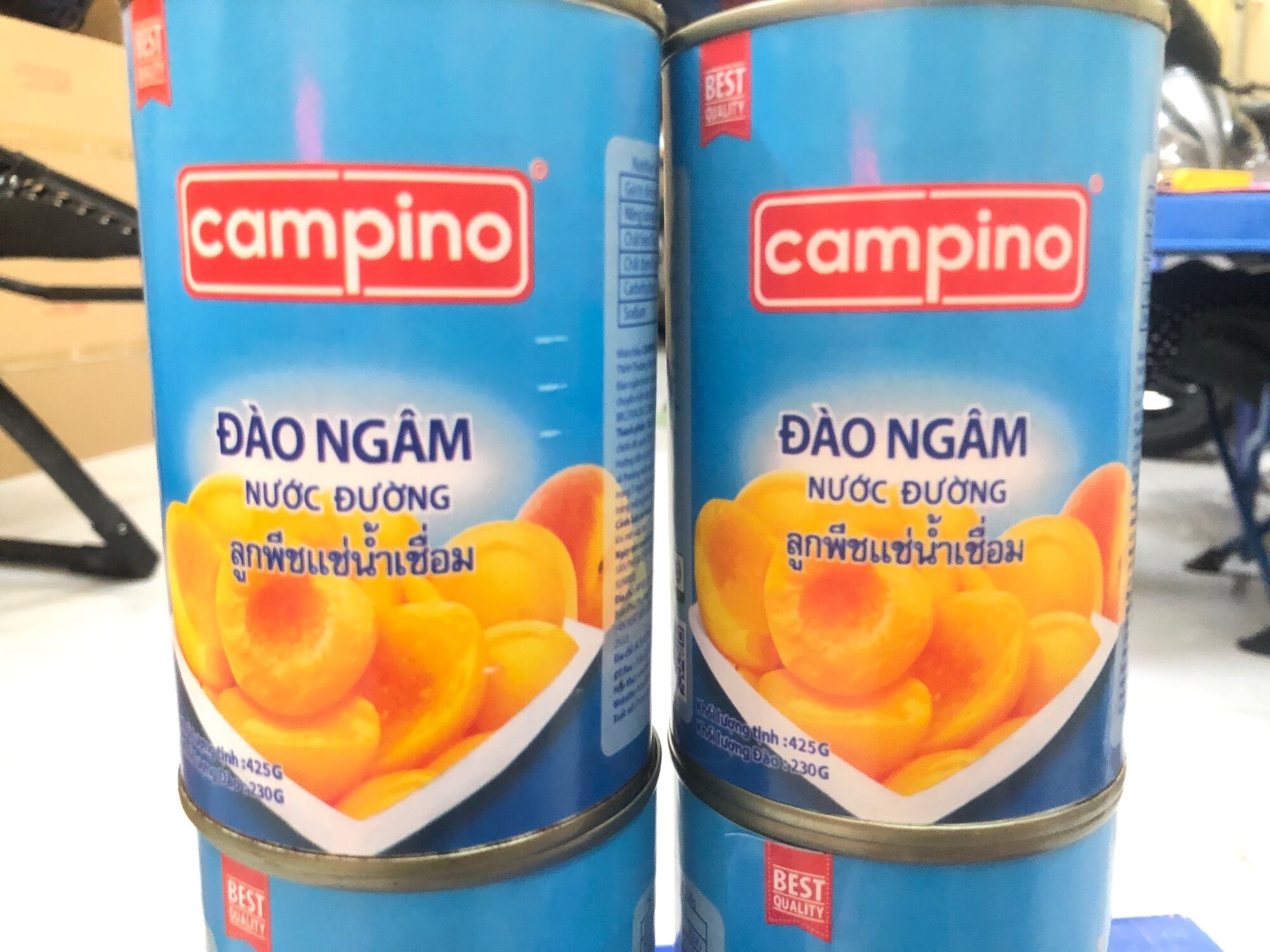 Đào Ngâm Nước Đường 425gr