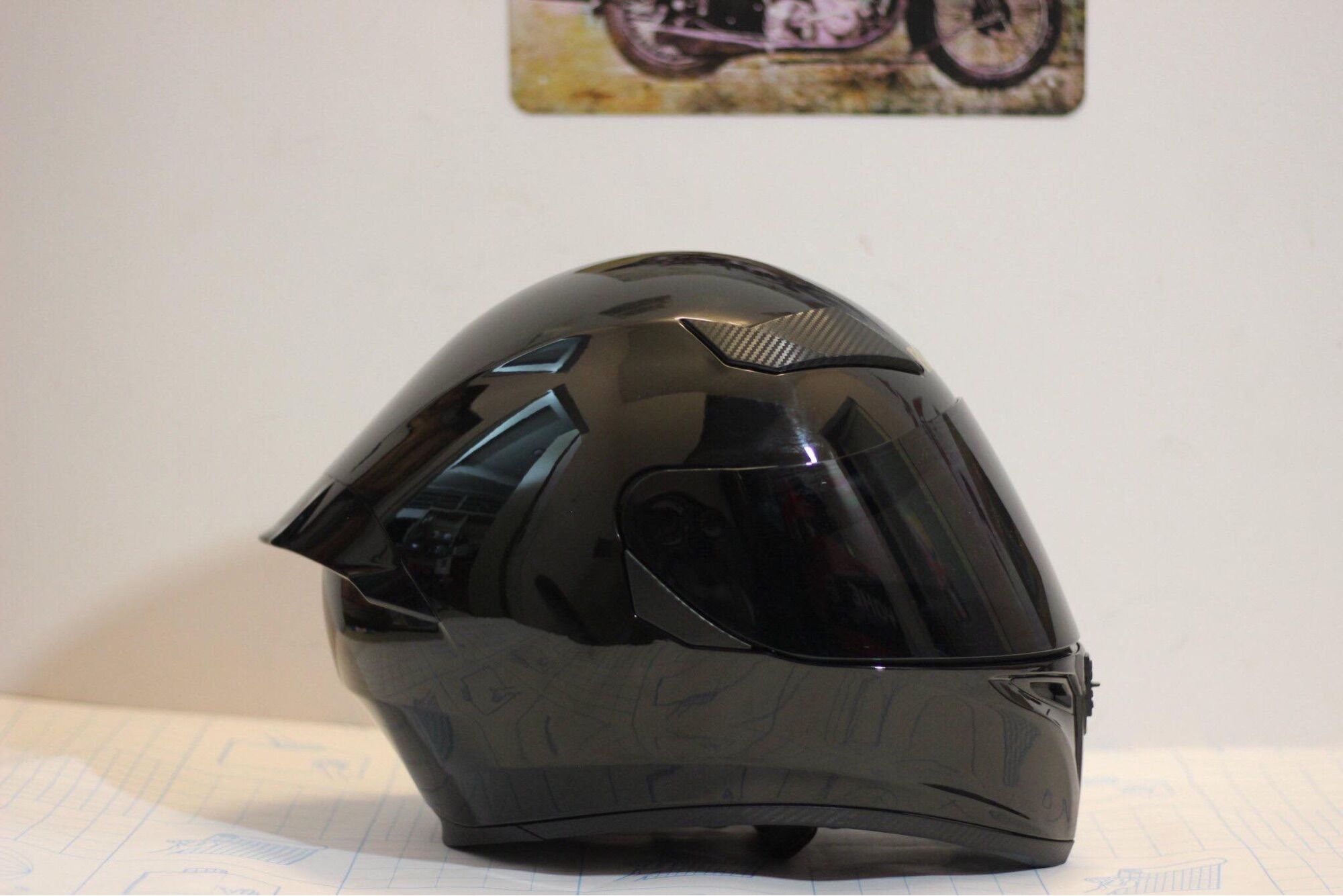 Mũ bảo hiểm Fullface Royal m138B 1 kính, bảo hành 12 tháng, tặng túi đựng