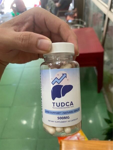 Tudca 500mg lọ 60v hổ trợ giải độc gan hiệu quả