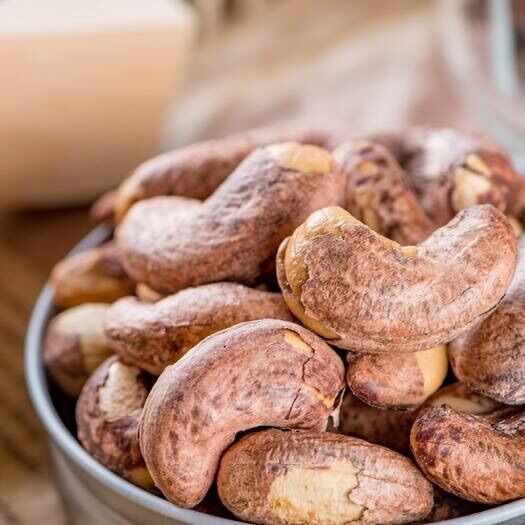 Roasted Full Cashew Nuts - Salted Roasted Cashew Nuts 1kg