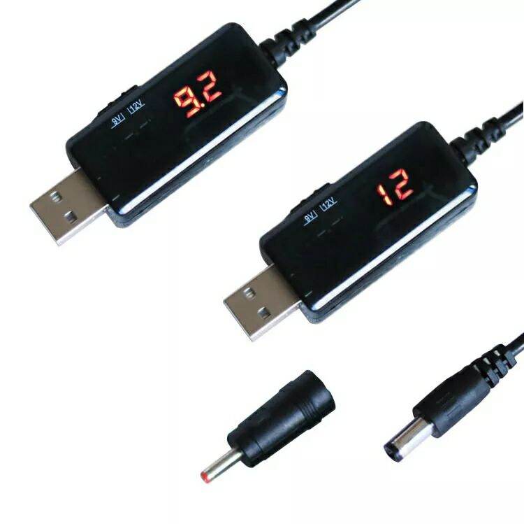 USB cho bộ phát Wifi khi mất điện tăng áp 5V ra 12V 9V