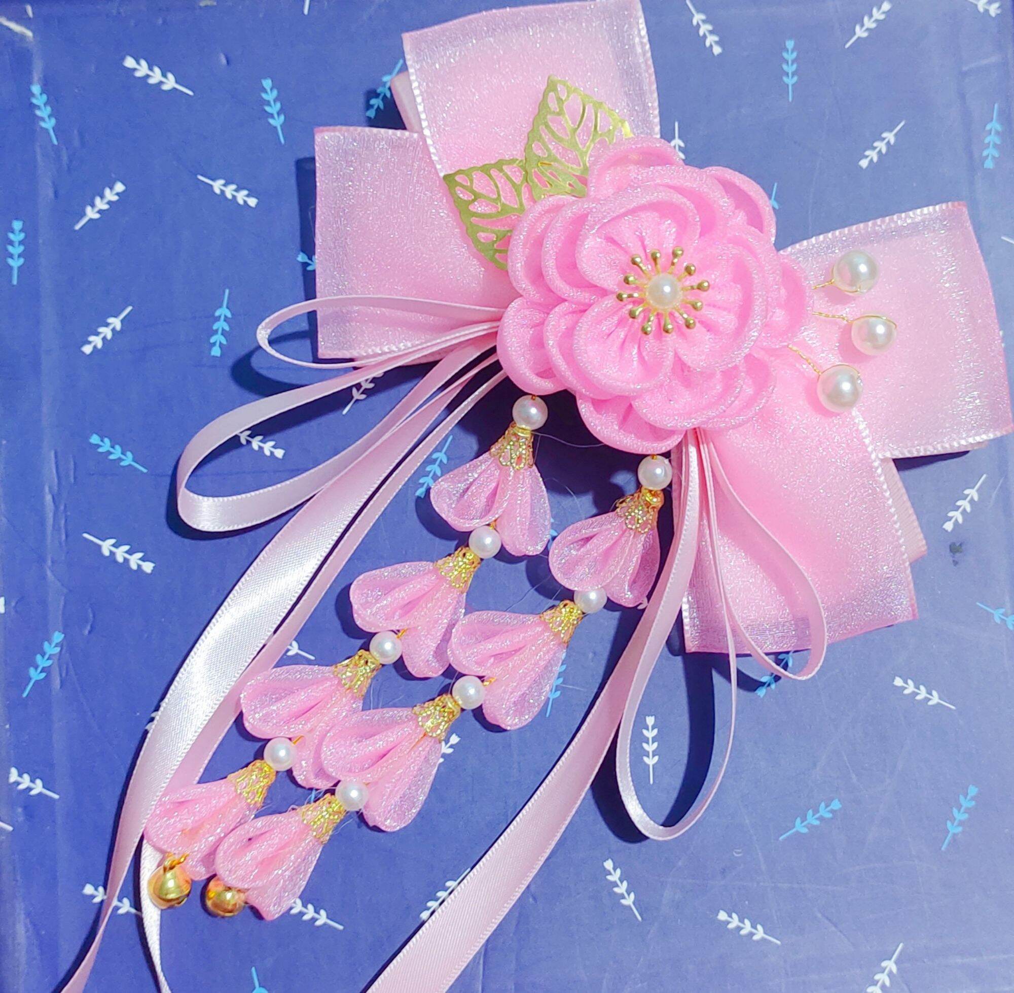 kẹp nơ cổ trang (hanfu, tiểu thư) 19