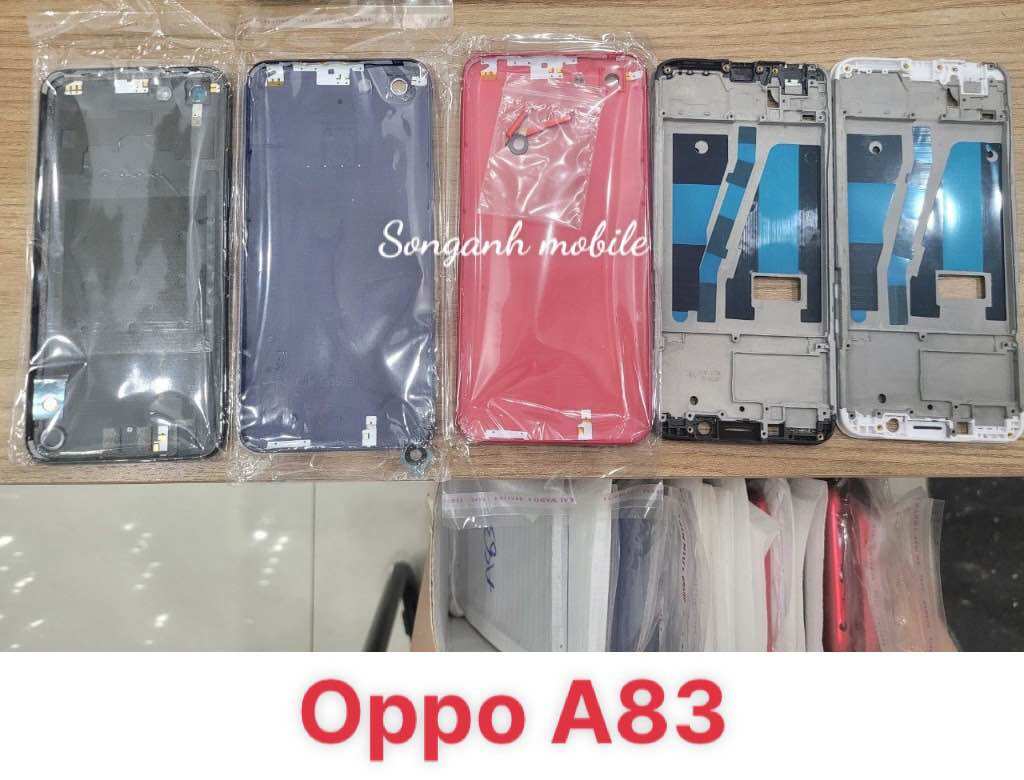 Vỏ lưng - khung xương đỡ màn oppo a83, loại 1
