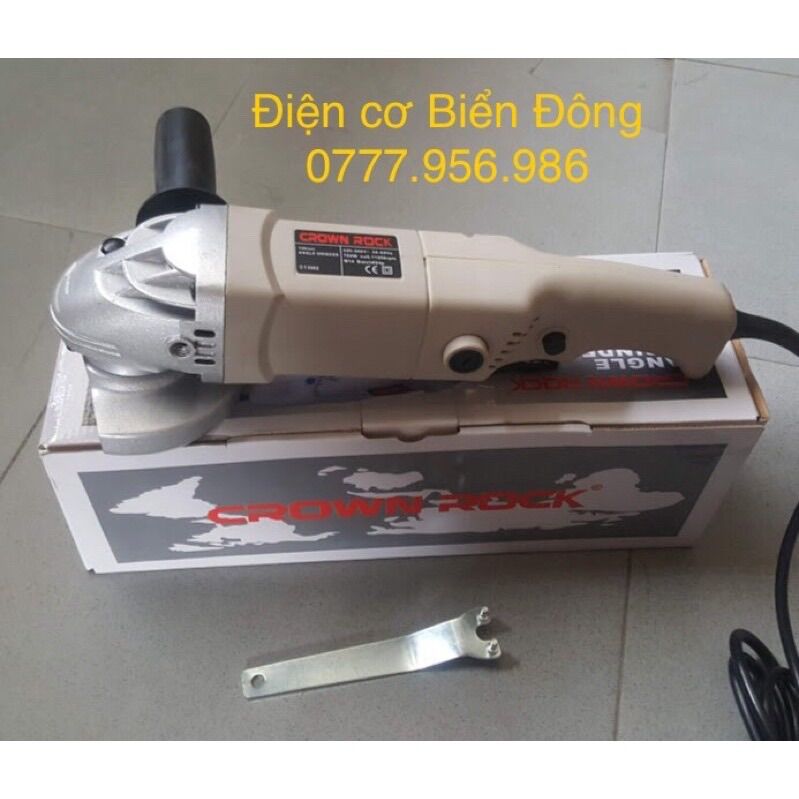 Tặng đĩa mài 29k máy mài cắt góc cầm tay crown rock thailand ct3002 công suất 700w