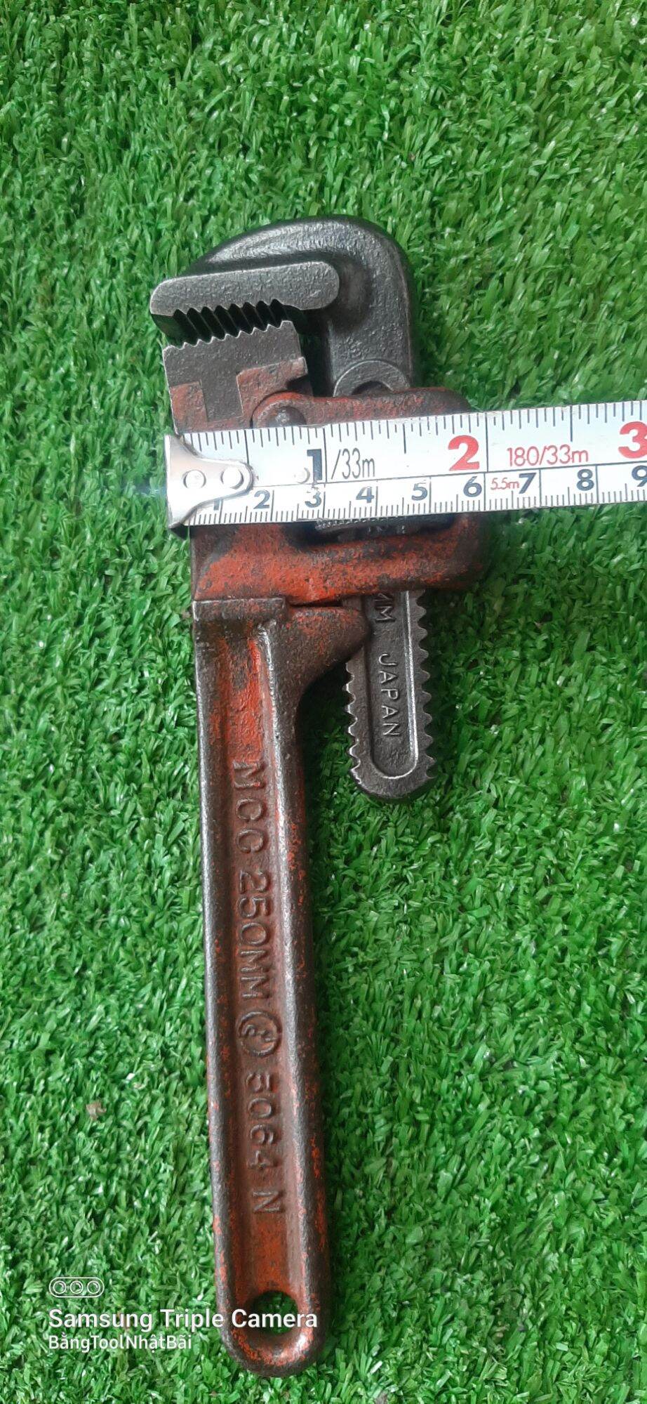 Kìm nước,mỏ lết răng MCC 250 nhật bãi