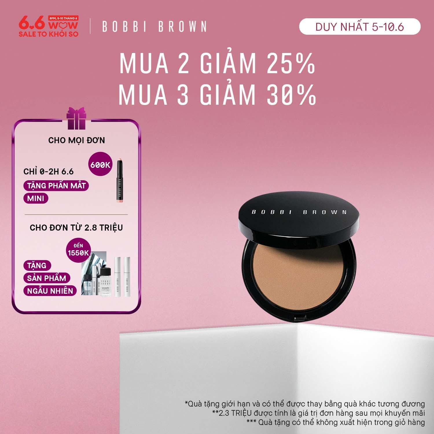 [ĐỘC QUYỀN 5-10.6] Phấn tạo khối Bobbi Brown Bronzing Powder 8g