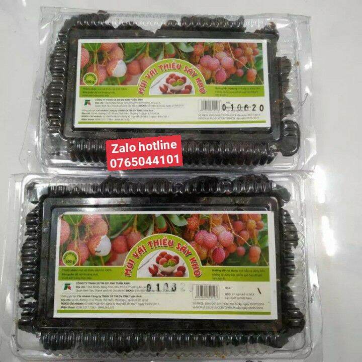 Nhãn nhục đen_ vải thiều sấy khô