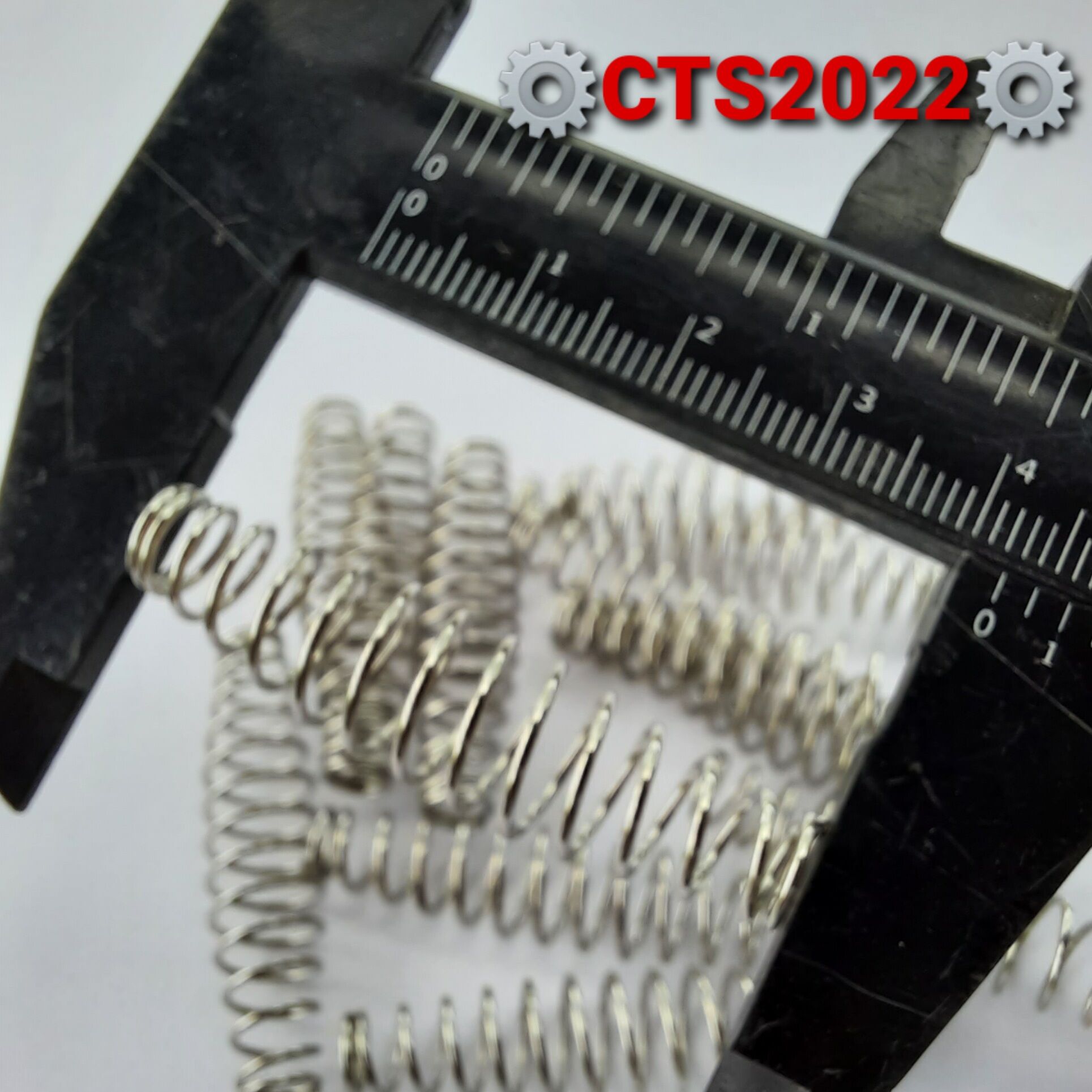 Lò xo nén 2 đầu tóm nhỏ phi 6.5mm