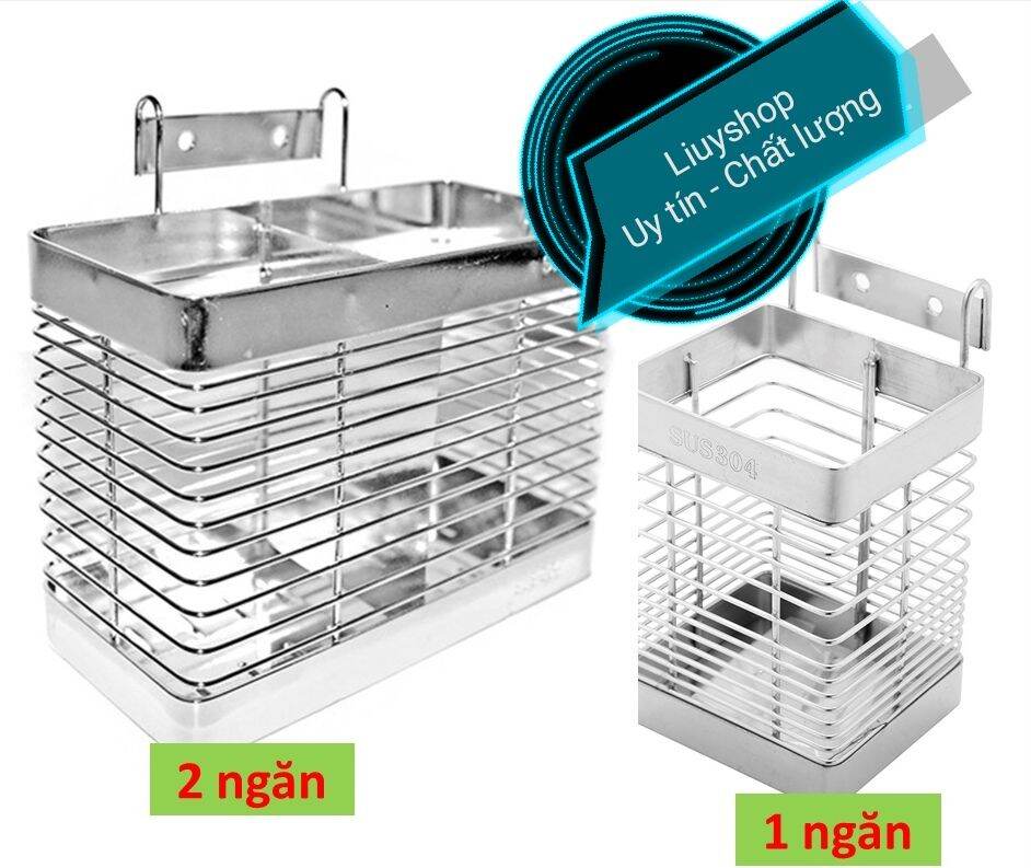Ống đũa, giỏ đũa inox không gỉ, bền đẹp