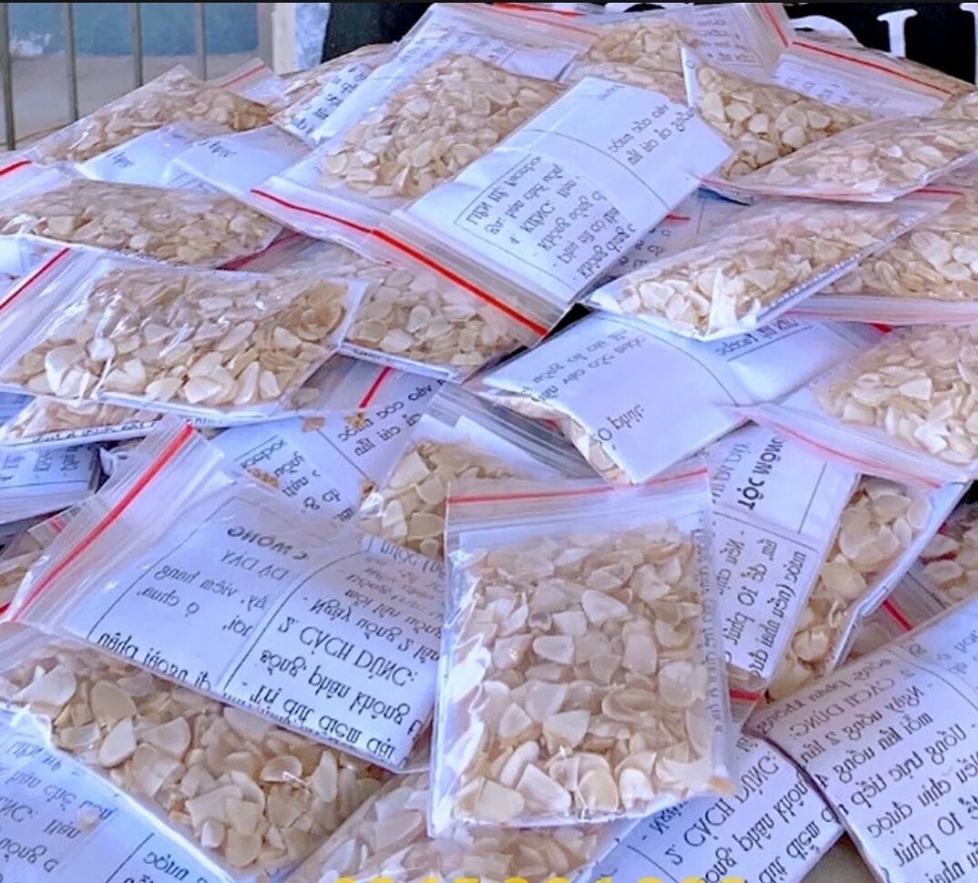 Hạt sành, hạt sang trắng, hạt dạ dày, hỗ trợ dạ dày , hp dạ dày của người dân tộc HMong 1 gói dùng 1 tháng
