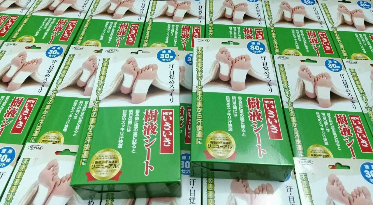 Miếng dán thải độc chân kenko to plan nhật