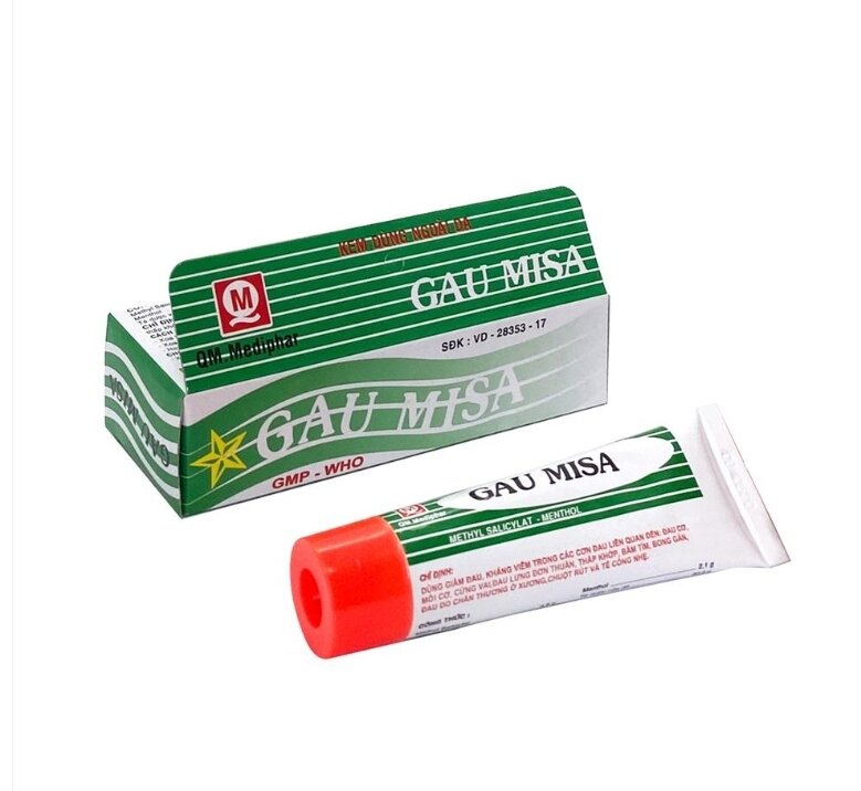 Kem Xoa Bóp Gấu Misa (Tube/30gr)