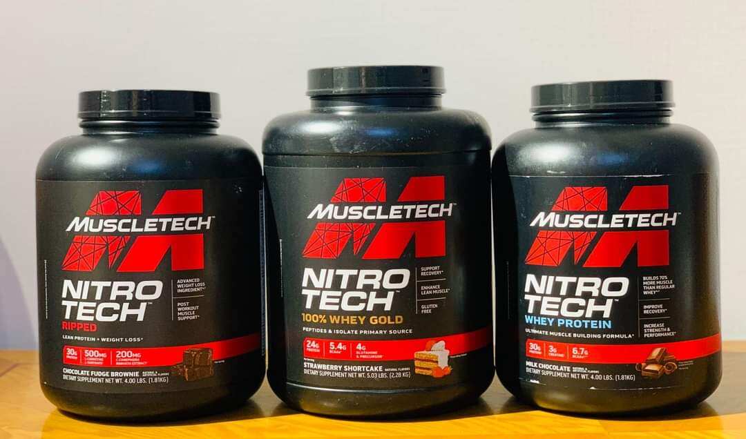MUSCLETECH NITRO TECH WHEY GOLD 100% PROTEIN TĂNG CƠ 5LBS