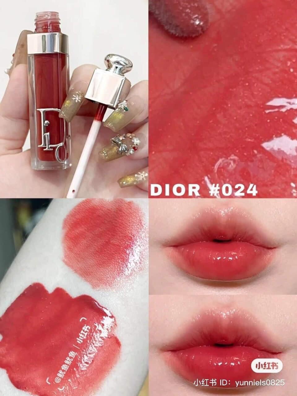 Son Dưỡng Dior Addict Lip Maximizer Collagen 020  Màu Đỏ Nâu  Vilip Shop   Mỹ phẩm chính hãng