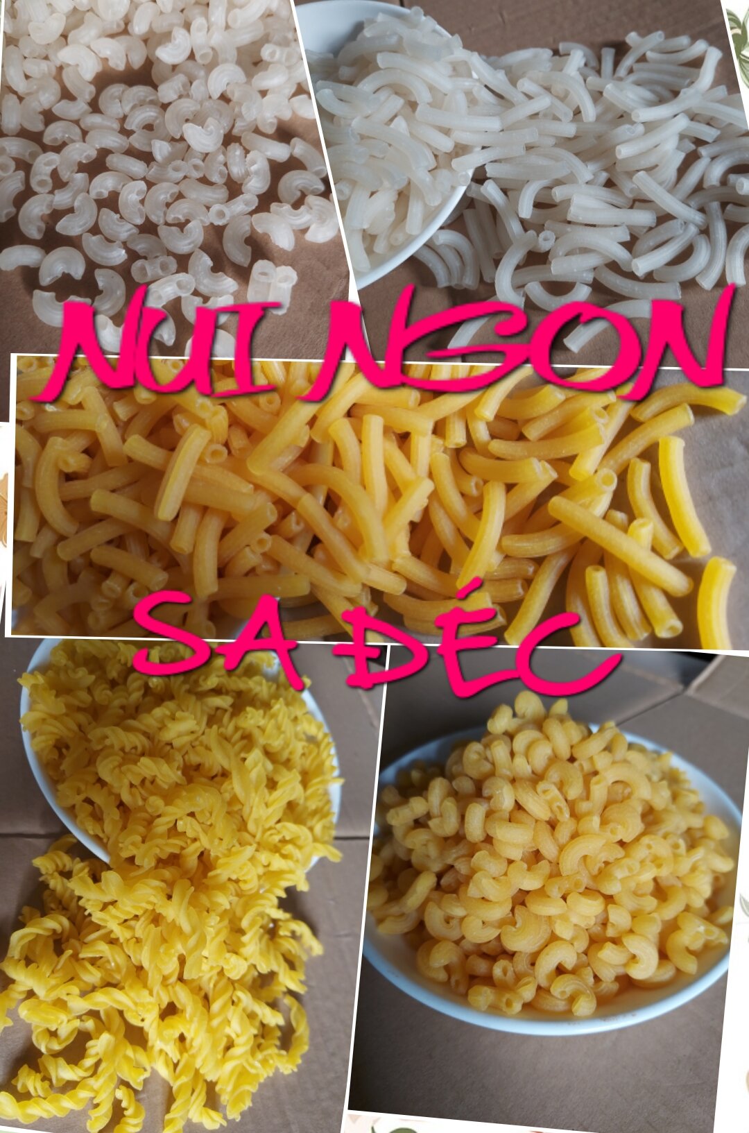 Nui Trắng Nhỏ (1kg) - Sa Đéc - Đồng Tháp