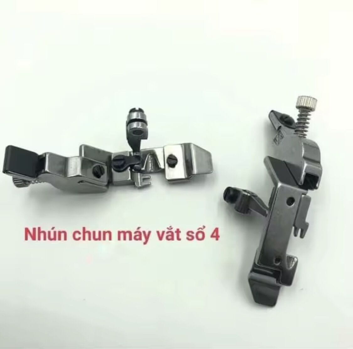 Chân vịt nhún thun máy vắt sổ 4 ống công nghiệp