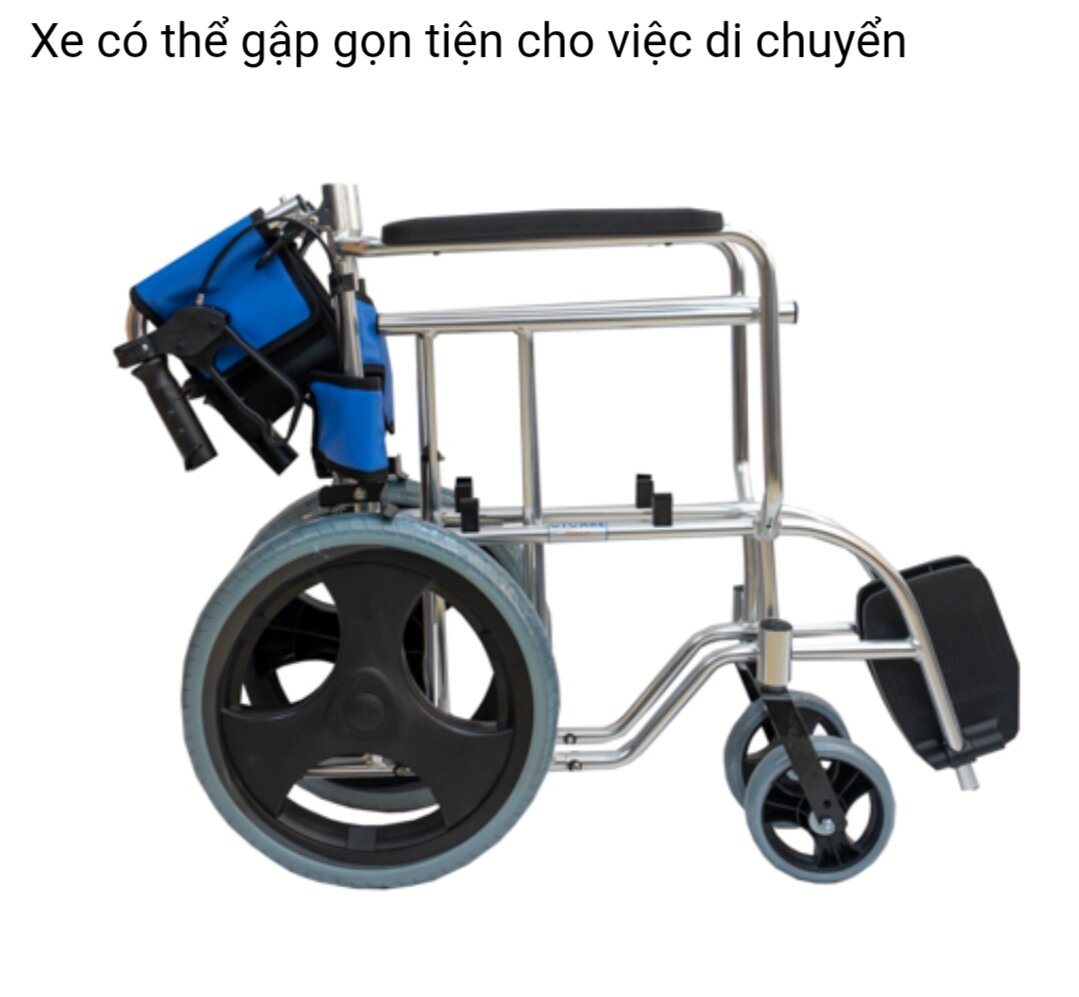 Xe lăn bô tắm vệ sinh