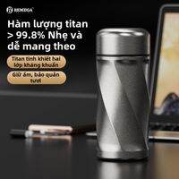 zuvor | Portable Double-Layer Titanium Insulated Cup