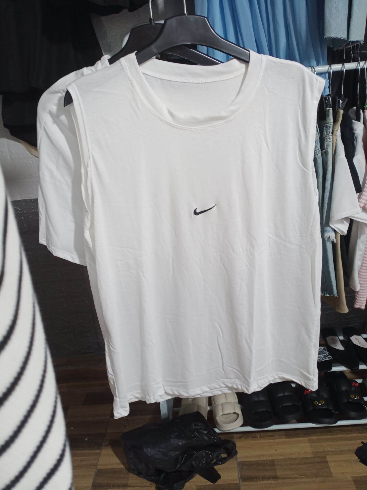 Bộ tanktop nam nữ 2 màu đen trắng
