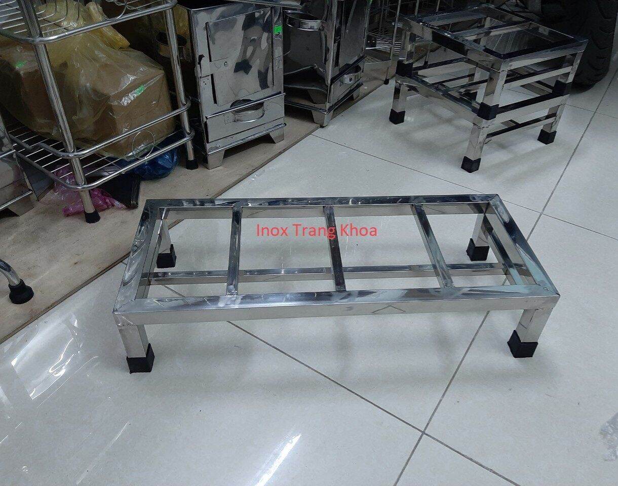 Đế lót chậu cây inox, kệ kê chậu cây hình vuông, hình chữ nhật (Quý khách vui lòng liên hệ với Shop nếu có yêu cầu về kích thước khác)