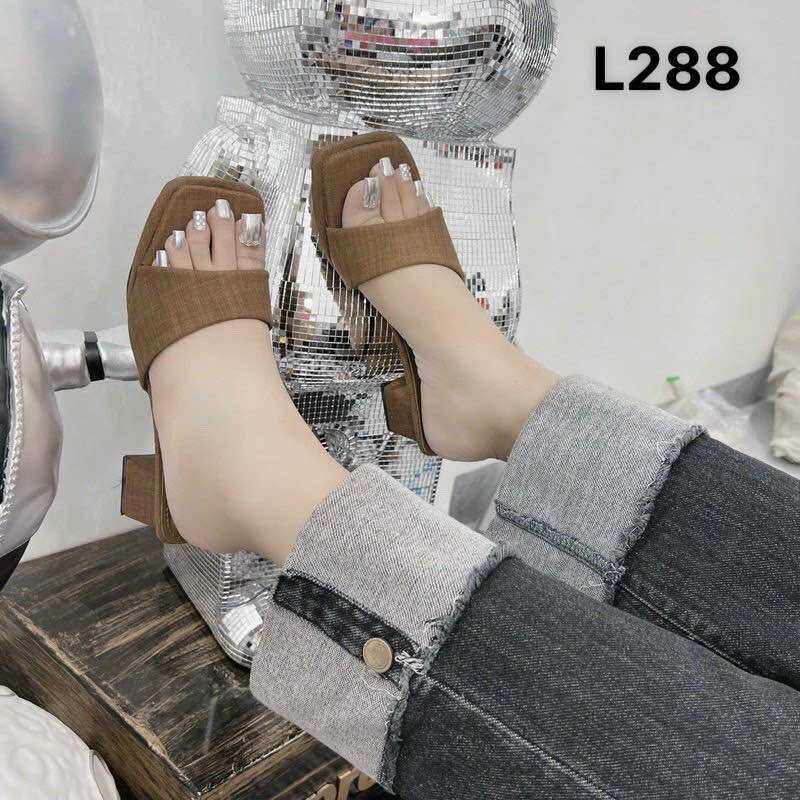 Guốc quai ngang gót vuông 5 phân HH115 ( phom 1,5)