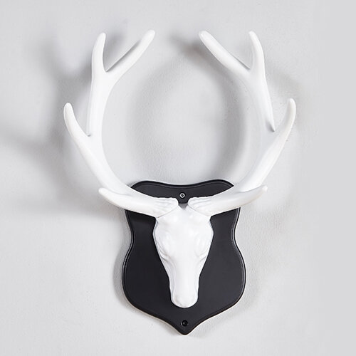 Deer Head Wall Hanging Wall Decorations Wall Wall Decorations KTV Living Room Background Wall Creative Wall Home Soft Wall Decoration
