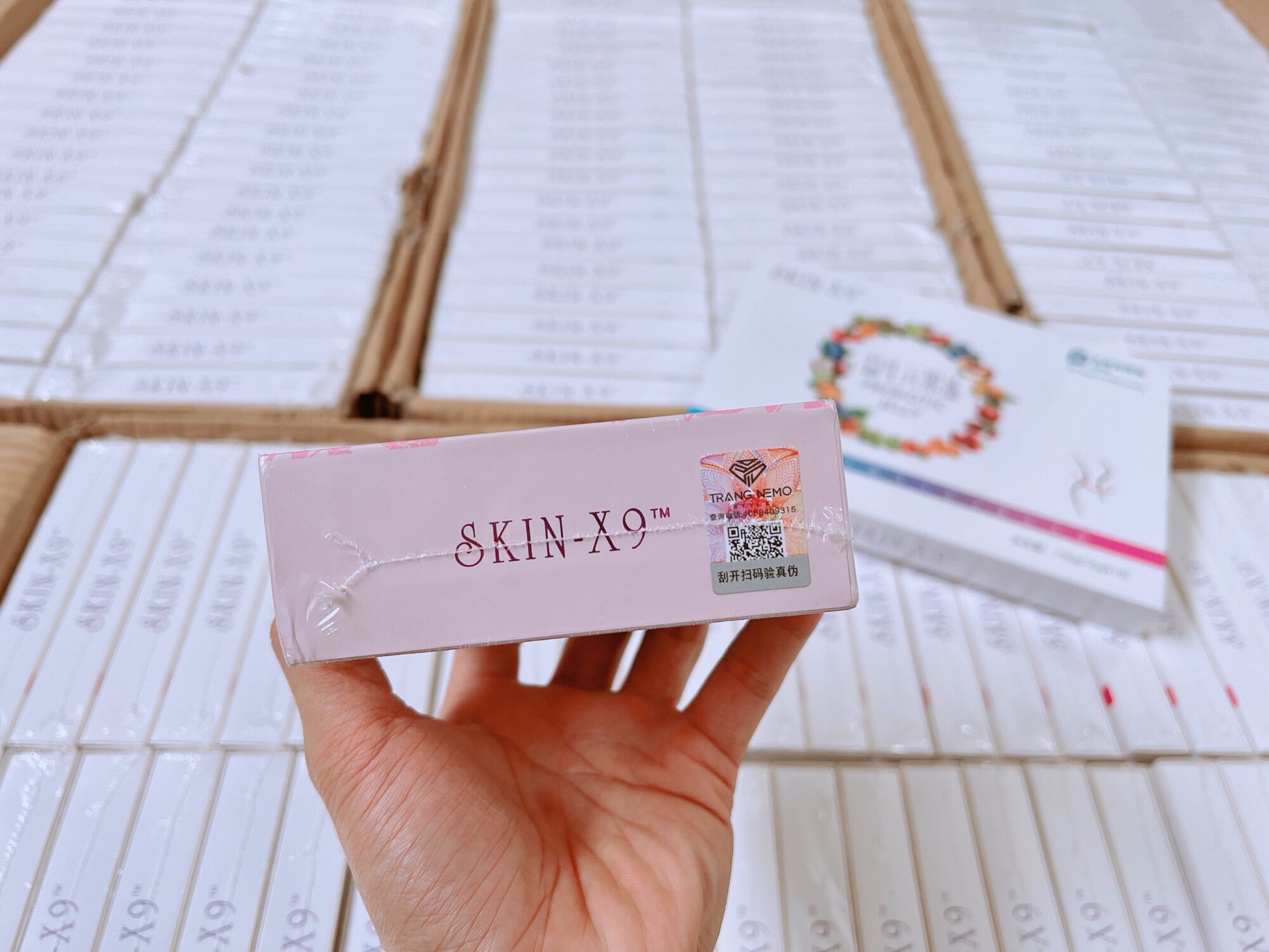 KẸO NGẬM THẢI MỠ SKIN X9 TRANG NEMO
