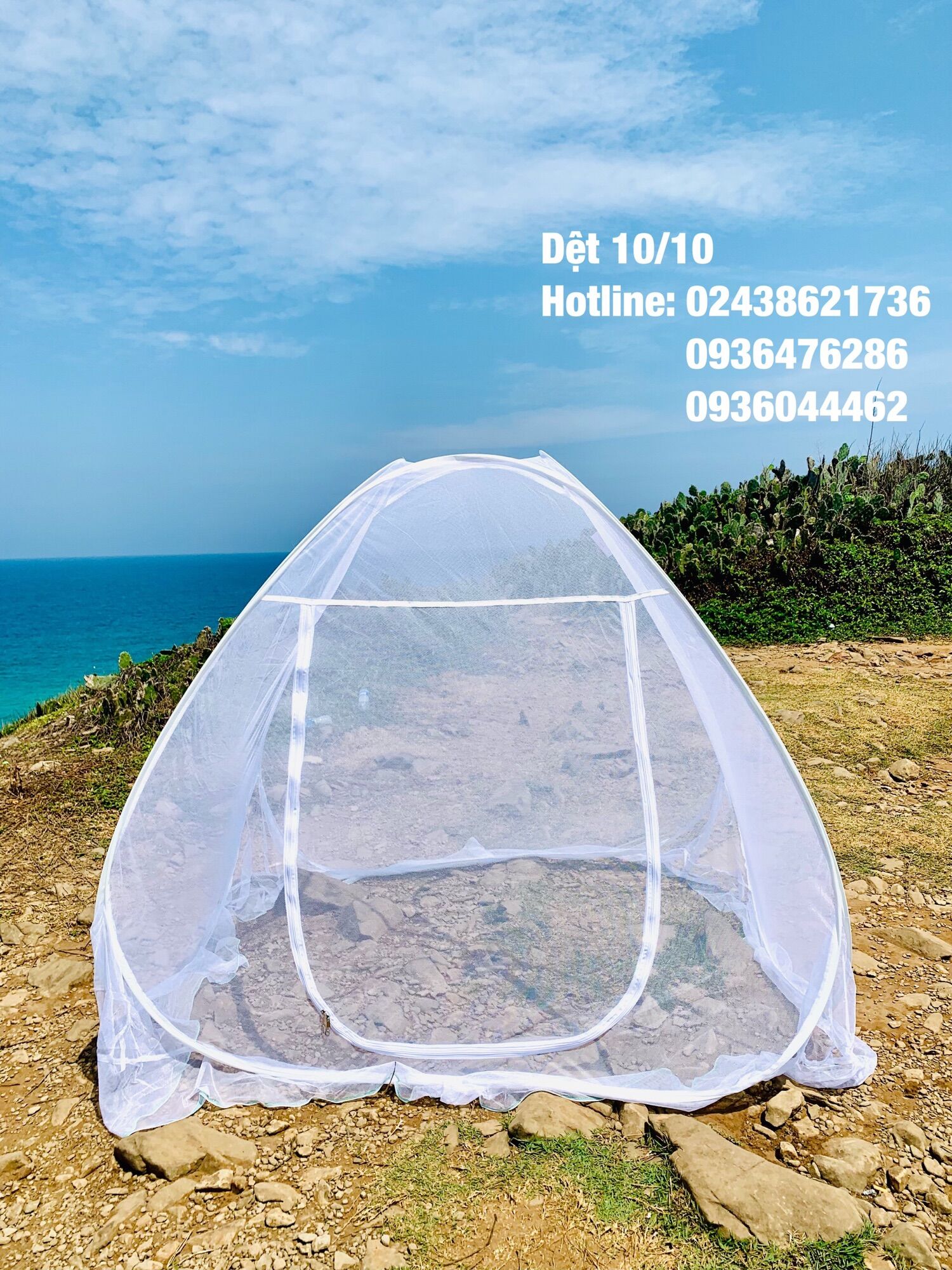 Màn, mùng chụp tự bung 1m2