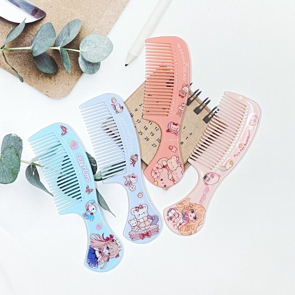 Set 10 lược bầu hình búp bê siêu dễ thương