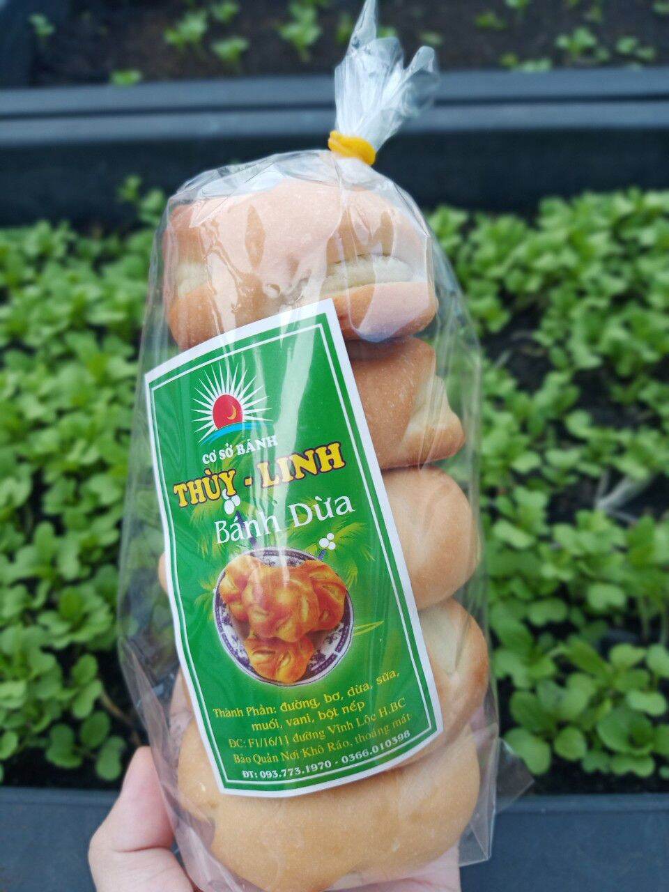 BÁNH XE DỪA (220g)_COMBO 3 CÂY