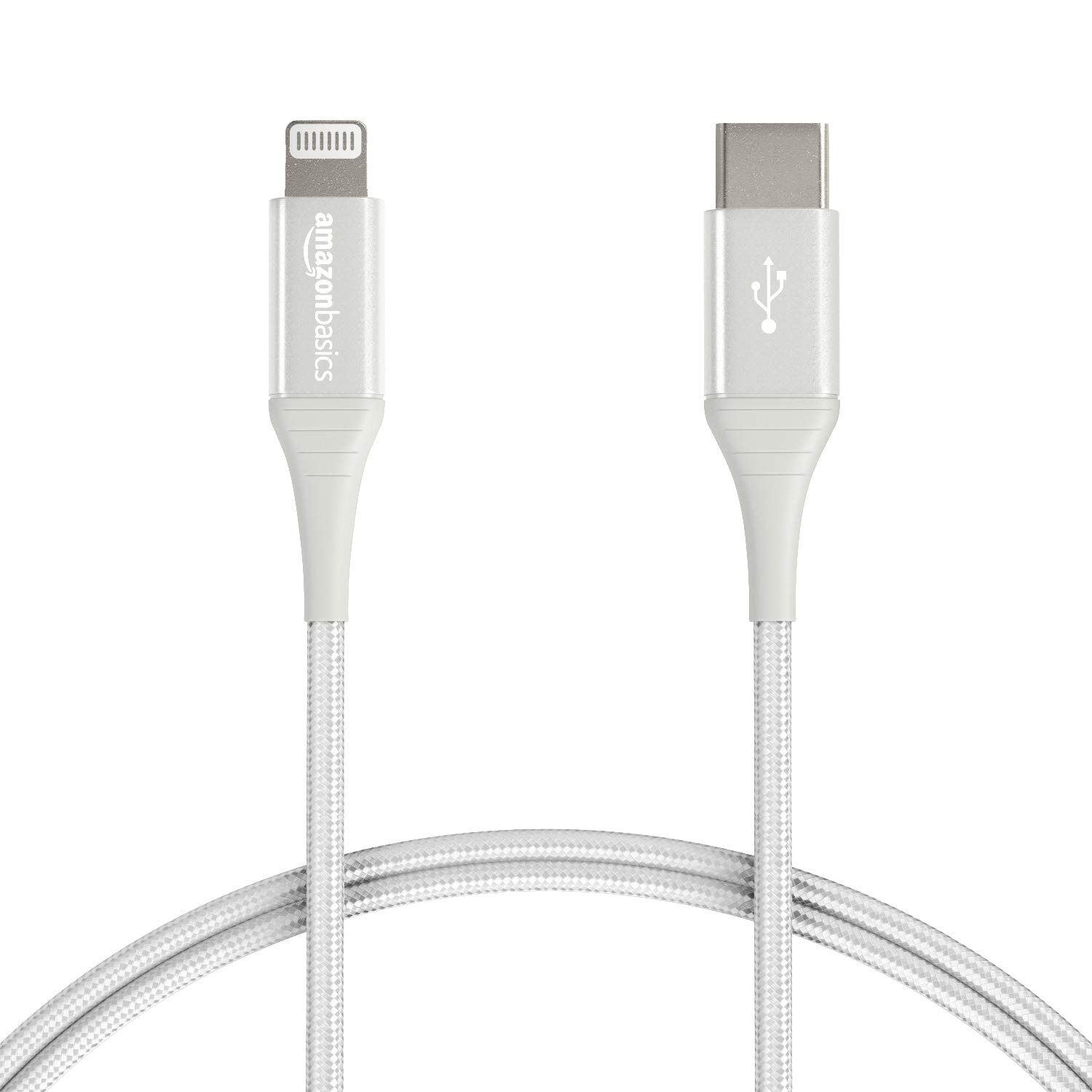 Cáp Sạc Ngắn Amazon Basic MFi Type C to Lightning 35cm Chip C94 (No Box)