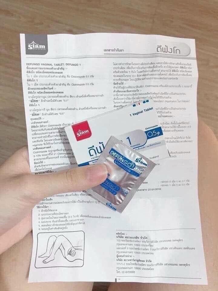 Defungo Gynecological Suppositories from Thailand