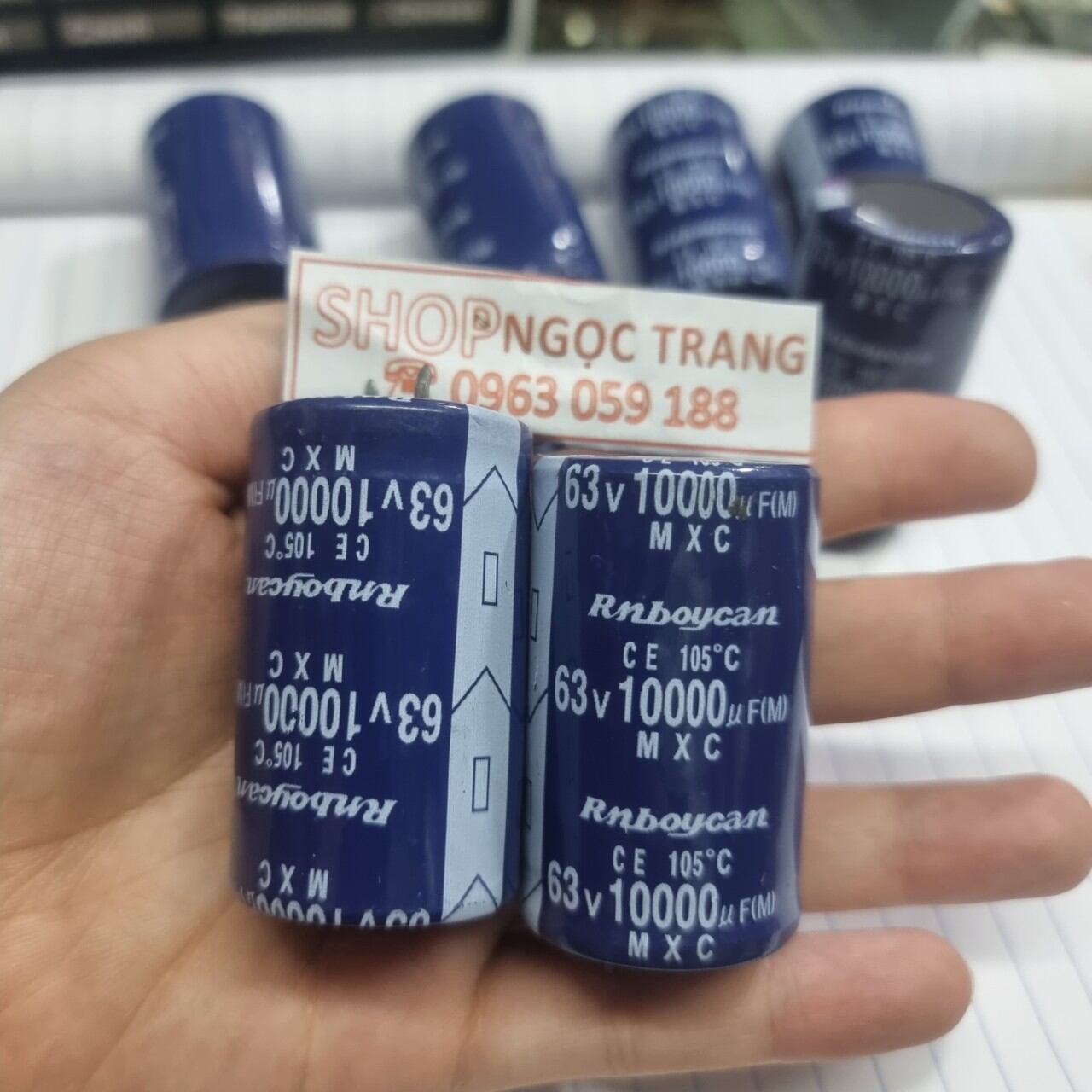 Tụ 10.000 - 63V - Giá 1 Tụ