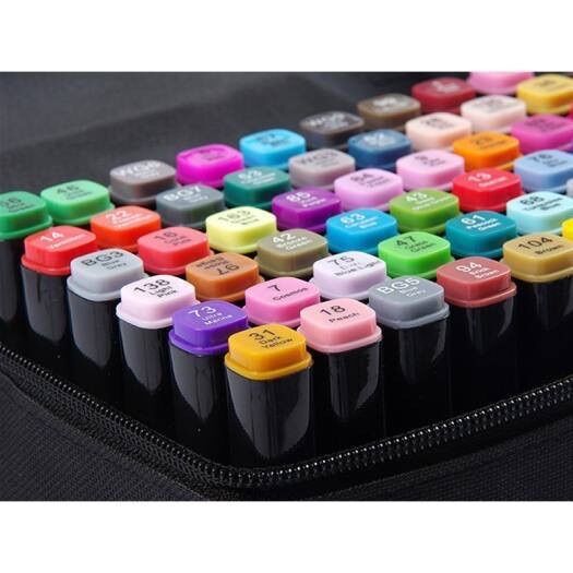 Màu Dạ 48 cây Touch tặng kèm túi vải