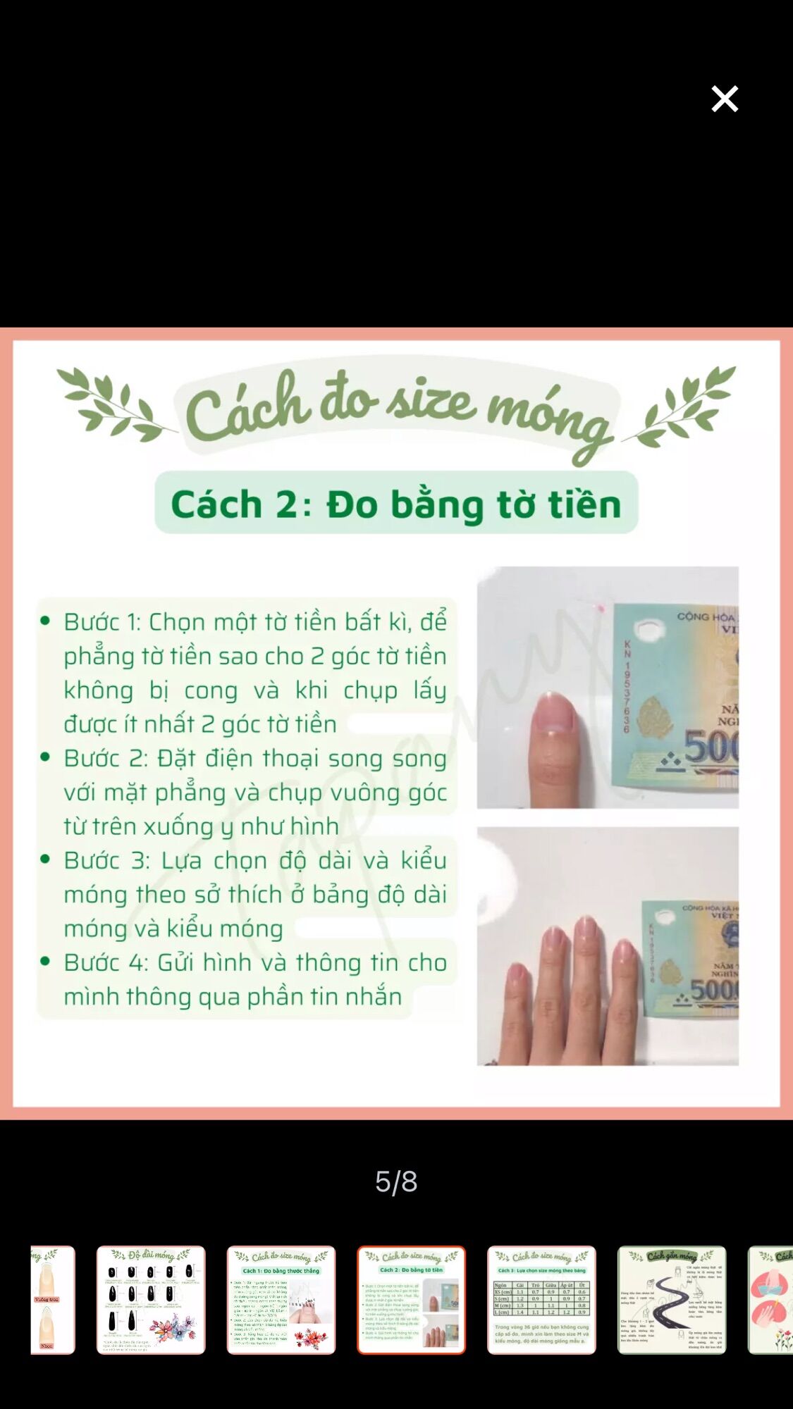 Nailbox thiết kế loang  tráng gương vân nổi