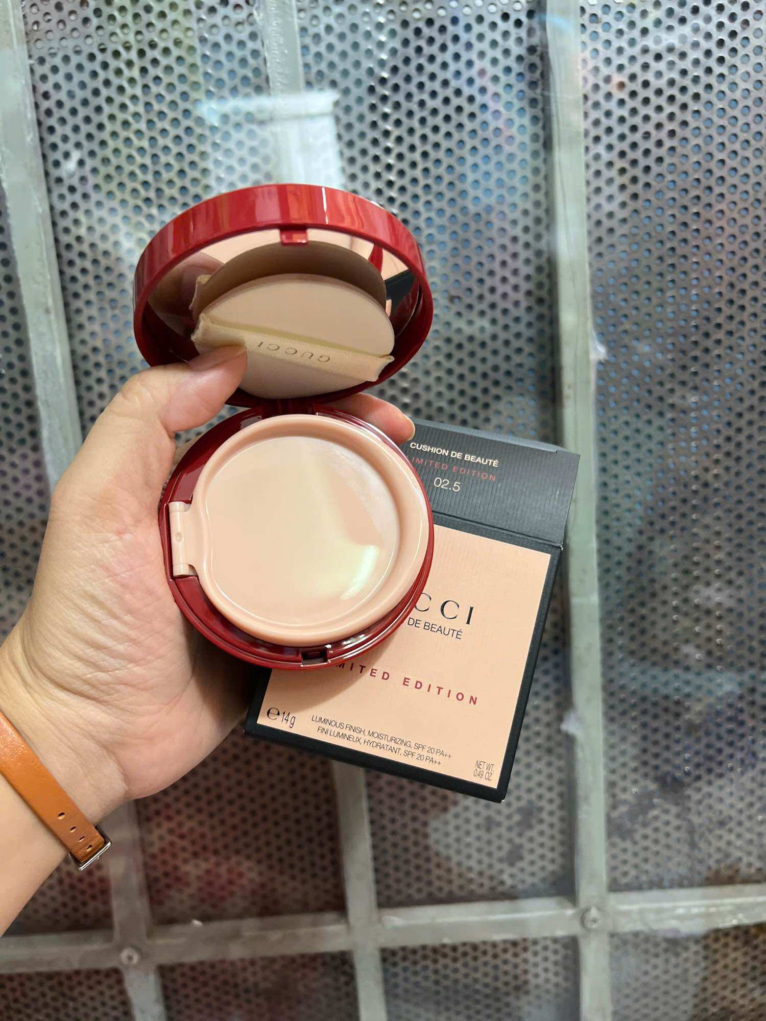 [Giới hạn] Phấn nước Cushion Tone 2,5 Trắng vừa Full box full size 14g