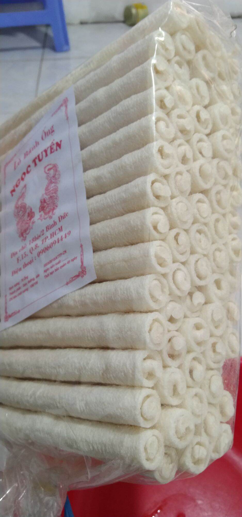 Bánh ống gạo, bánh nổ( bịch lớn 70 ống)