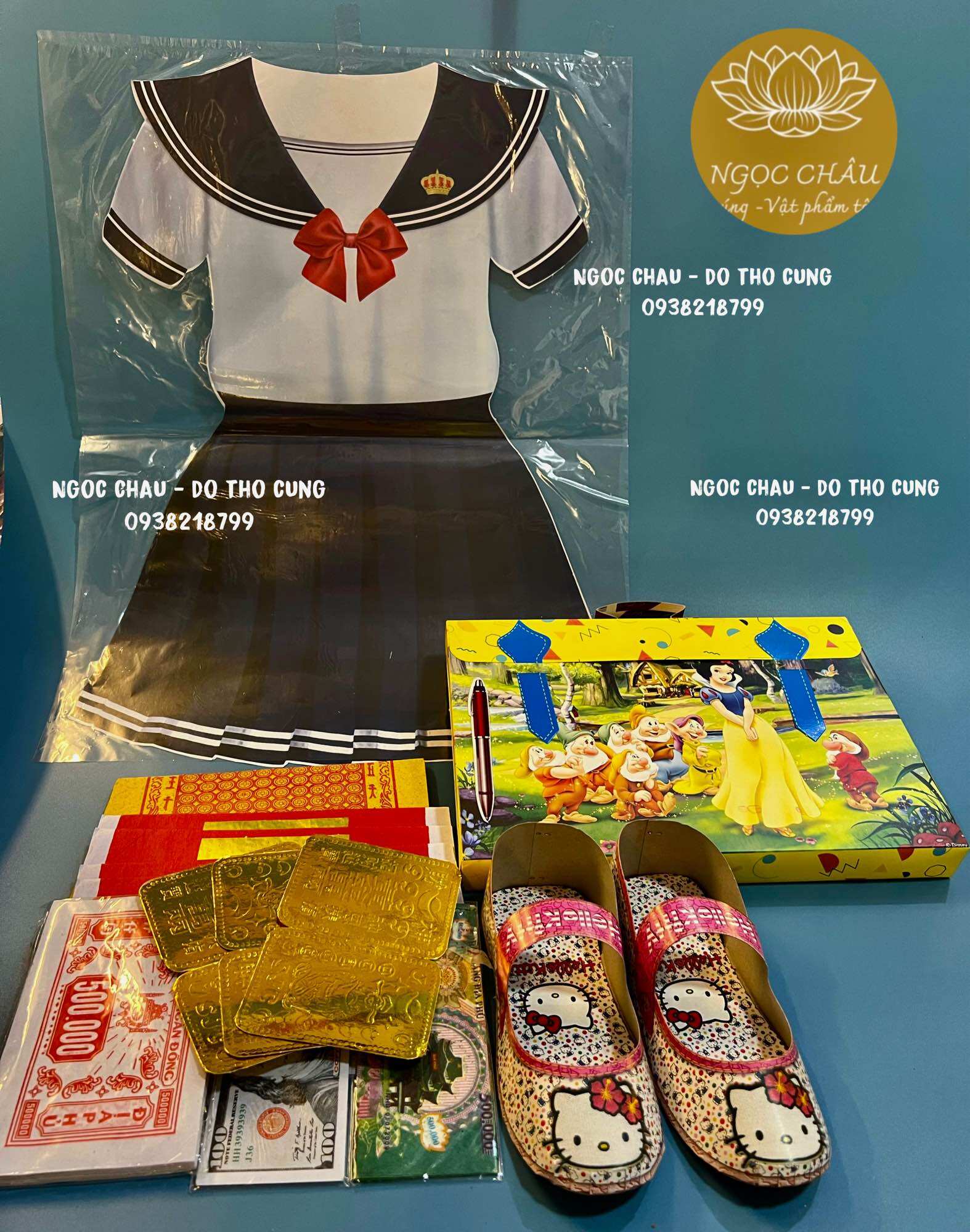 Set giấy áo cúng học sinh, bé trai bé gái