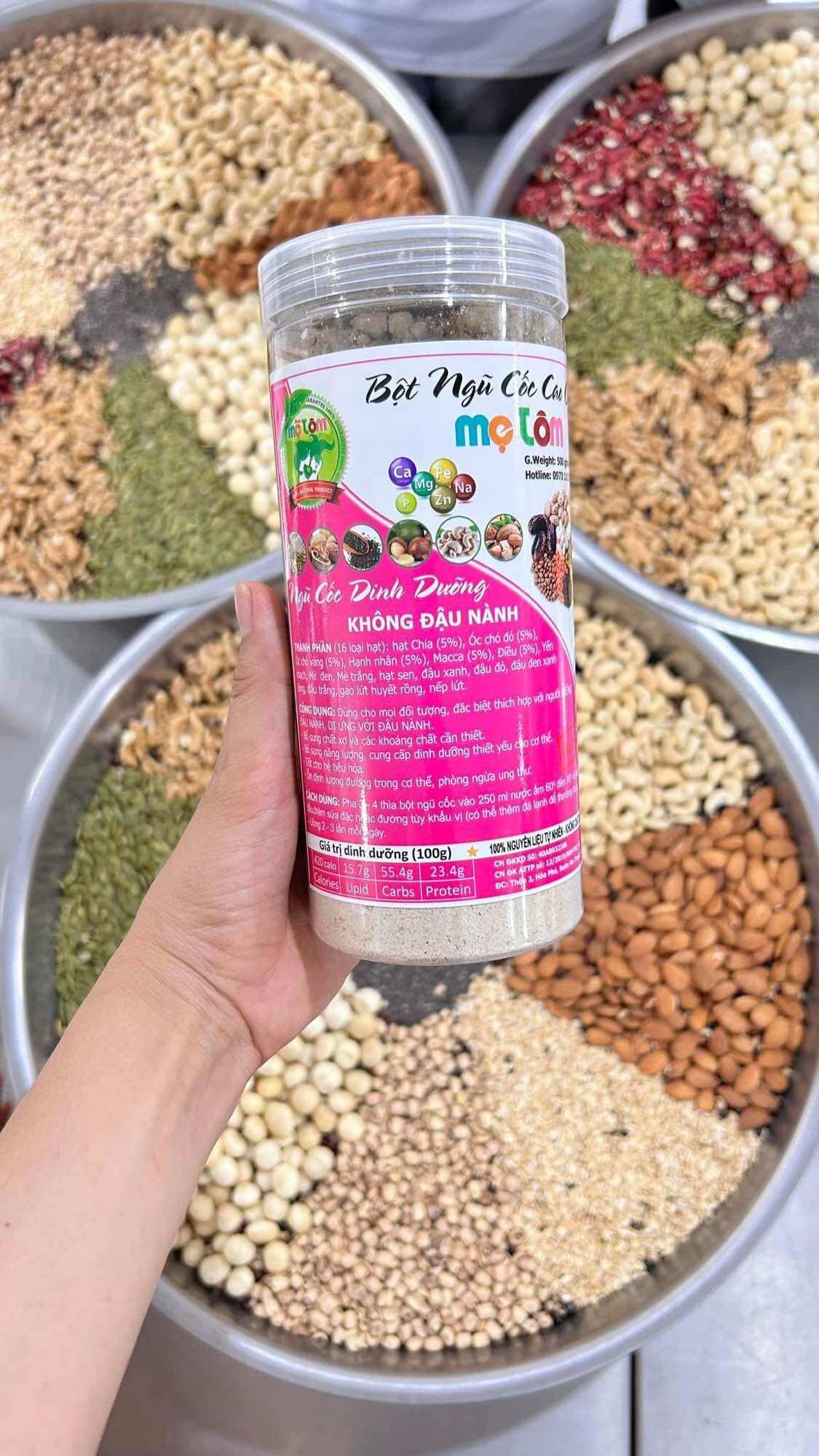 Ngũ Cốc dinh dưỡng Mẹ Tôm 17 loại hạt