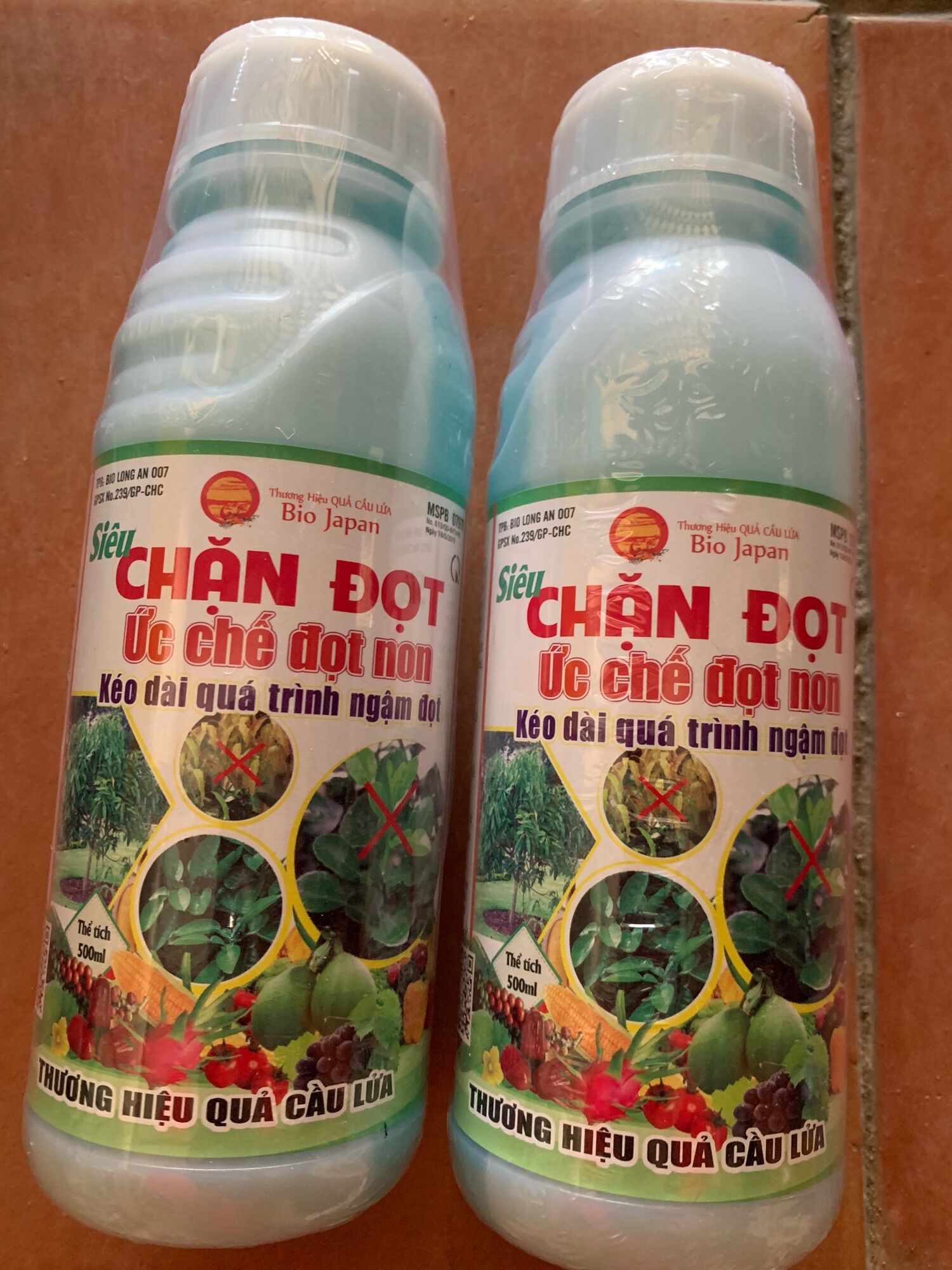 Siêu chặn đọt chai 500ml của thương hiệu quả cầu lửa