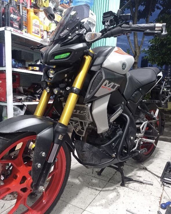 Chống đổ khung đa điểm cho xsr155 ,Mt15,fzi