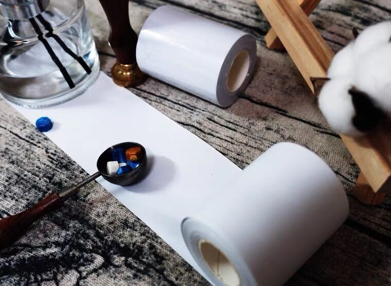 Băng dính washi tape nền trắng