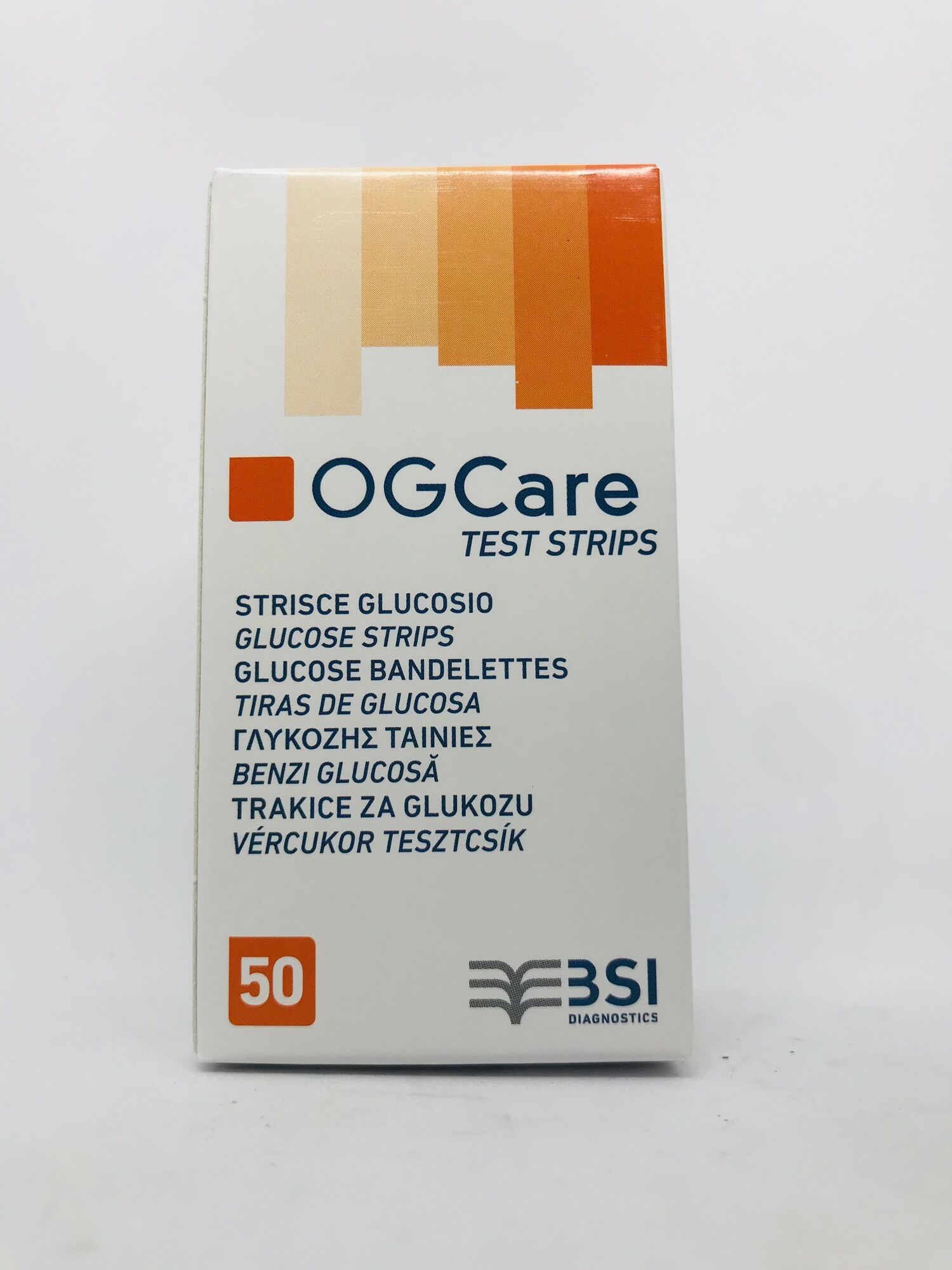 QUE THỬ ĐƯỜNG HUYẾT OGCARE 25 que
