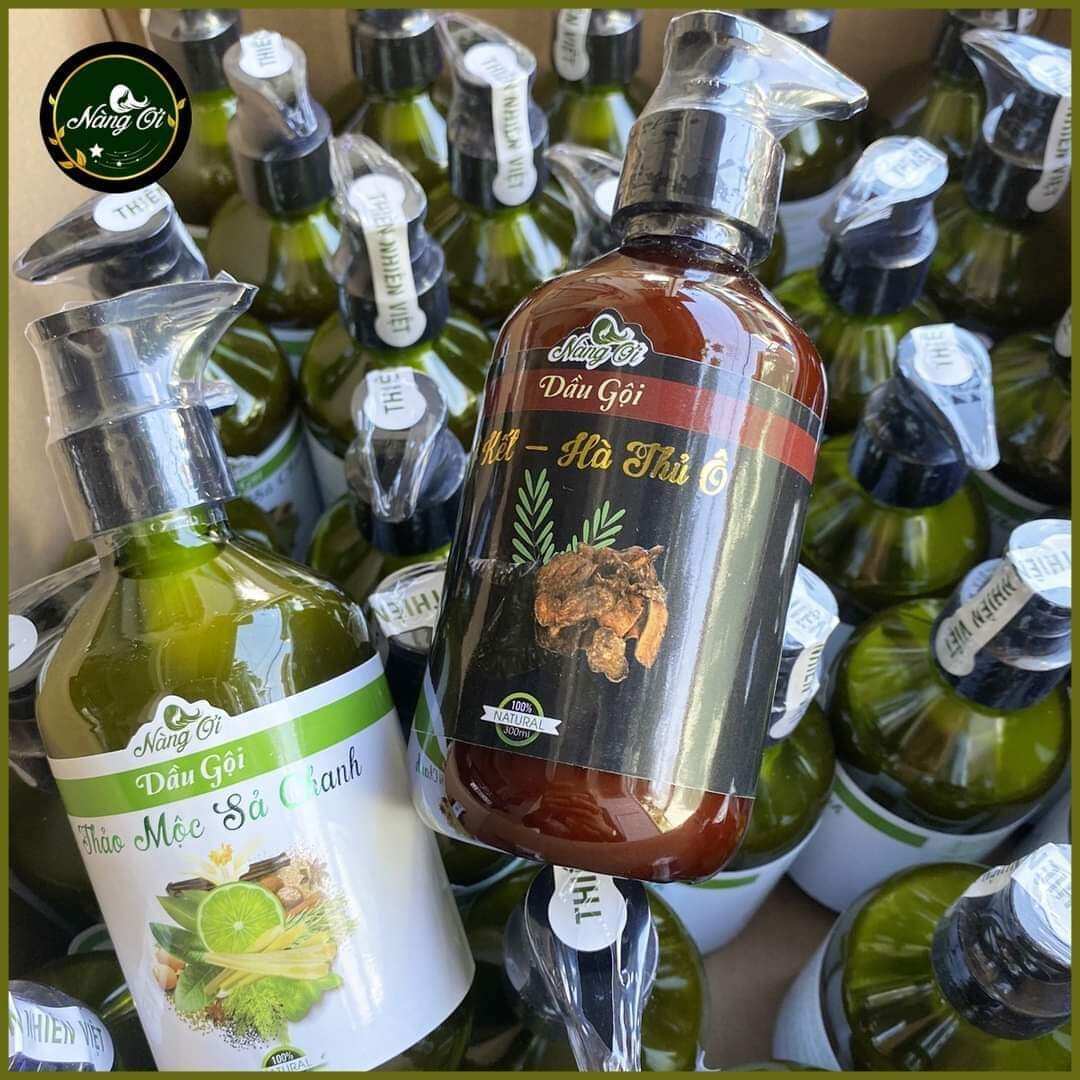 [HCM]Dầu Gội Sả Chanh Bồ Kết Hà Thủ Ô ( 300ml)  - Thiên Nhiên Việt