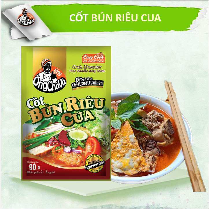 Cốt bún riêu cua ocv 90gr